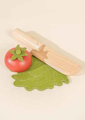 Wooden Vegetables Playset