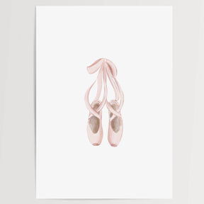 Pink Ballerina Girls Set of 3 Wall Art Prints (unframed): A5