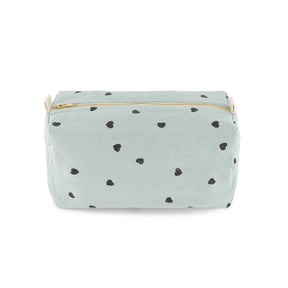 VIC PALE BLUE HEART POUCH