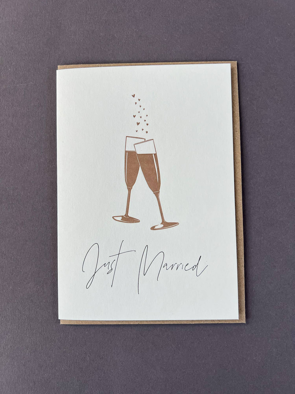 Just Married Card