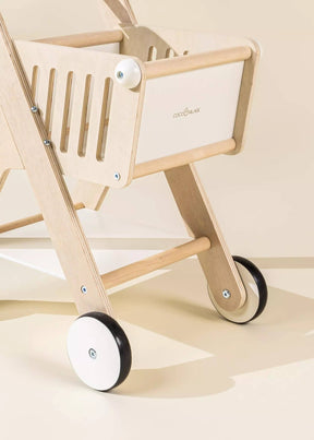 Wooden Shopping Cart - Foam