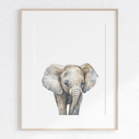 Baby Safari Animals Set of 3 Wall Art Prints (unframed): A4