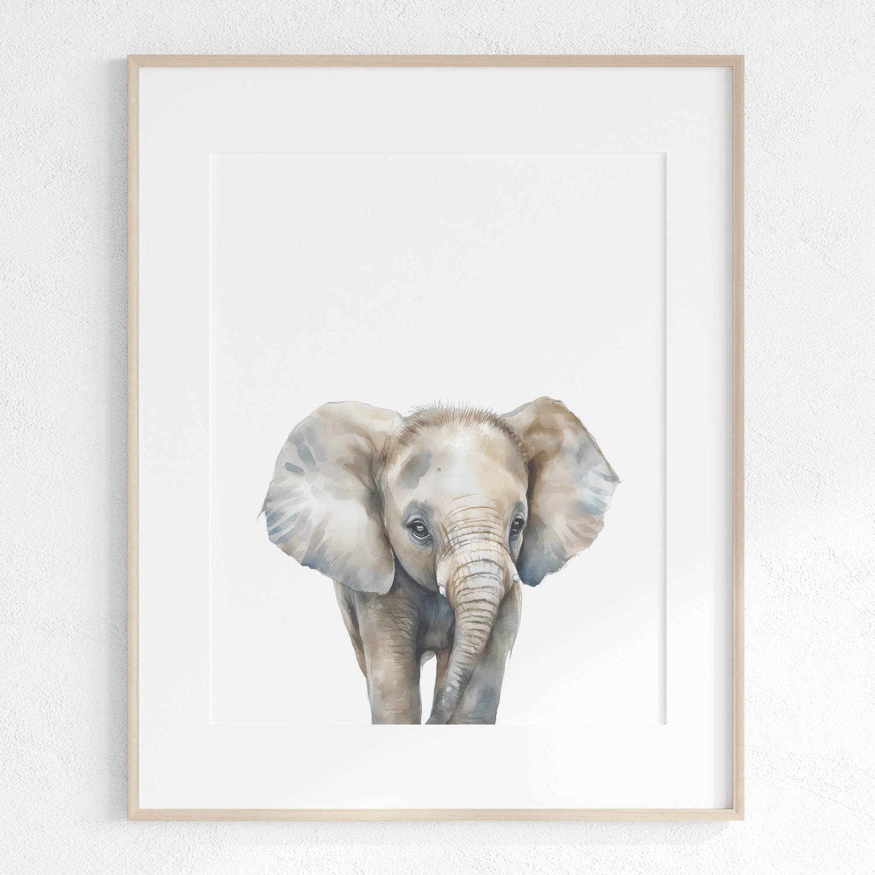 Baby Safari Animals Set of 3 Wall Art Prints (unframed): A5