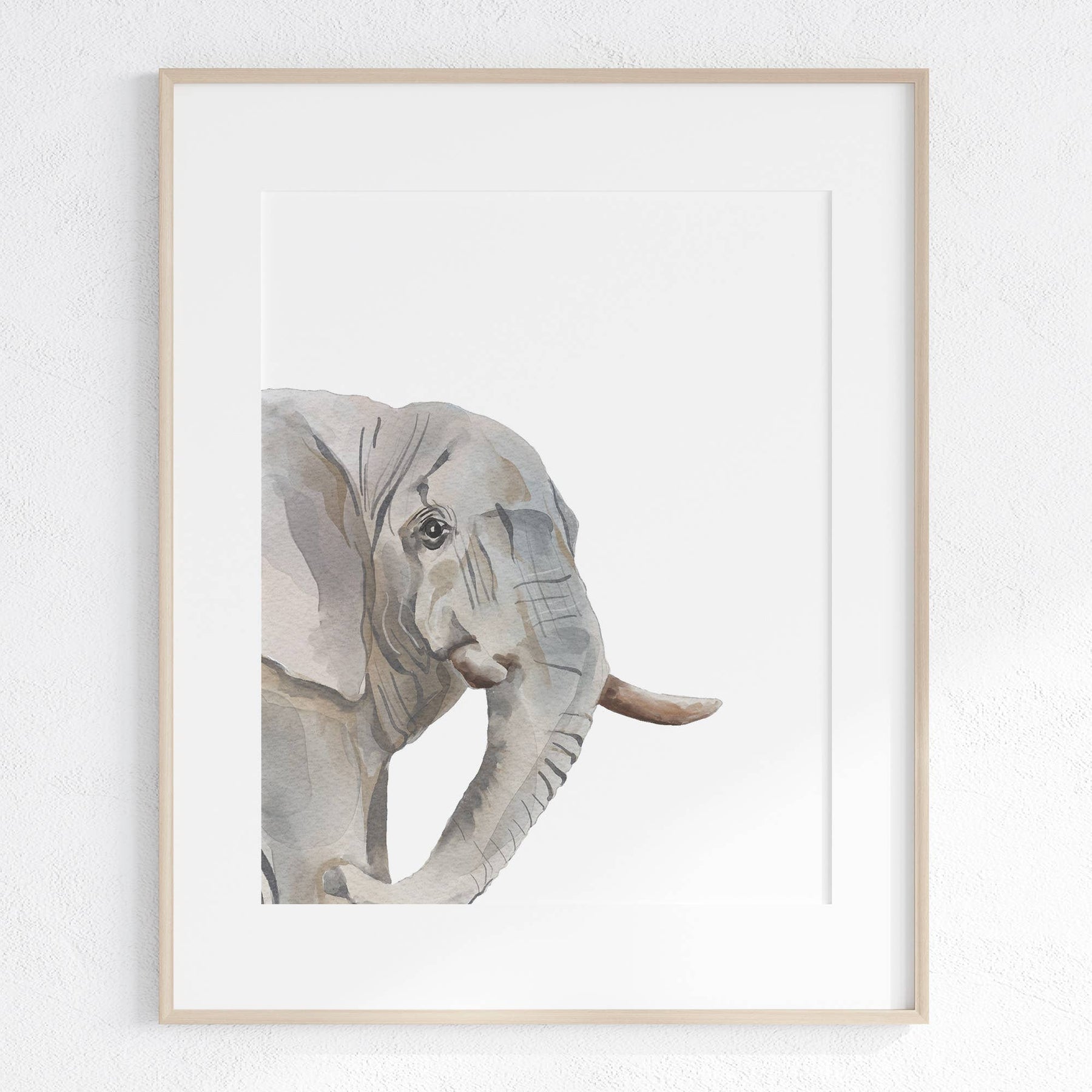 Safari Animals Set of 3 Wall Art Prints (unframed): A4