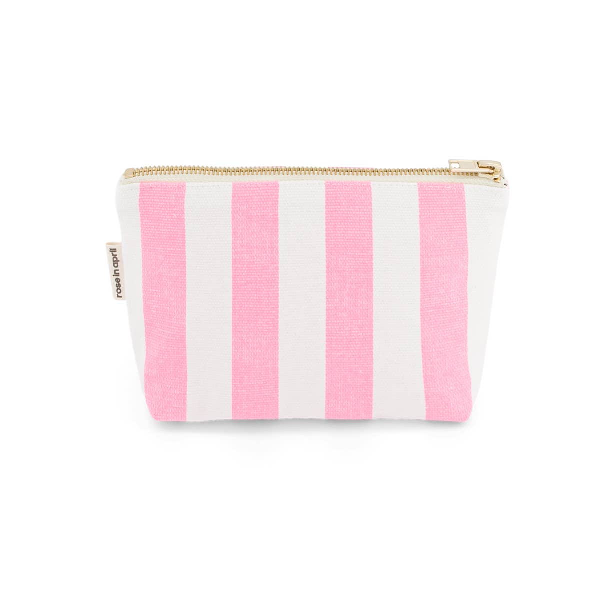 POUCH SOFIA STRIPES NEON PINK