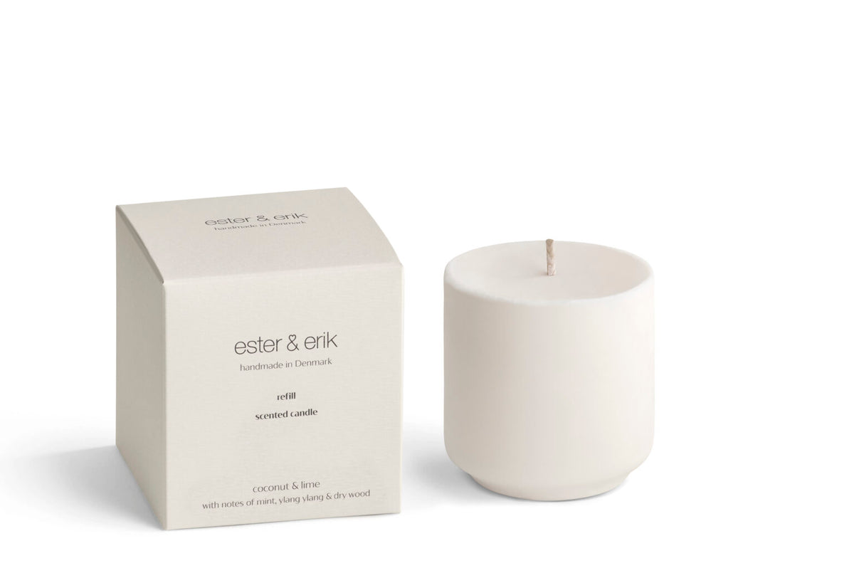 Refill Scented Candle Coconut and Lime