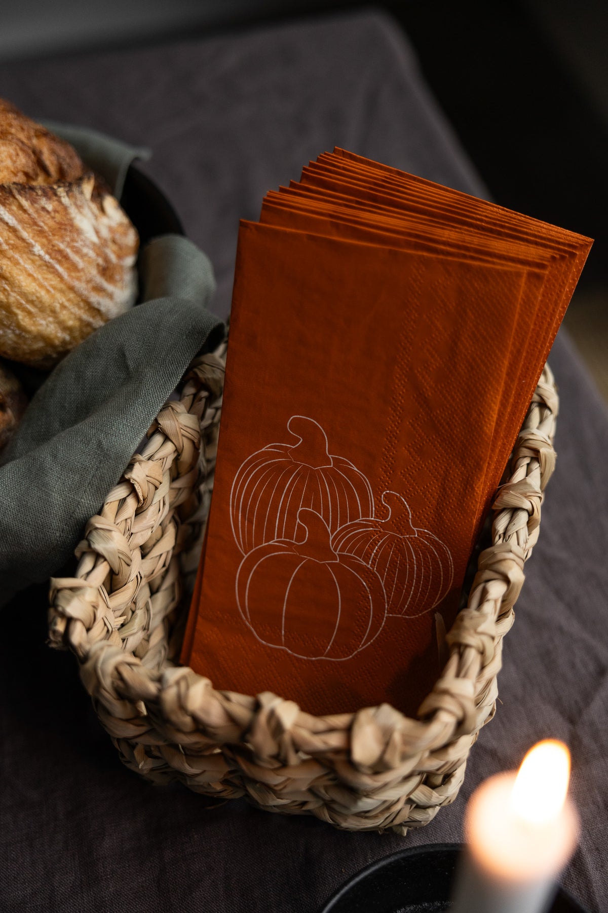 Pumpor Orange Napkin