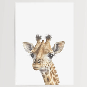 Baby Safari Animals Set of 3 Wall Art Prints (unframed): A4