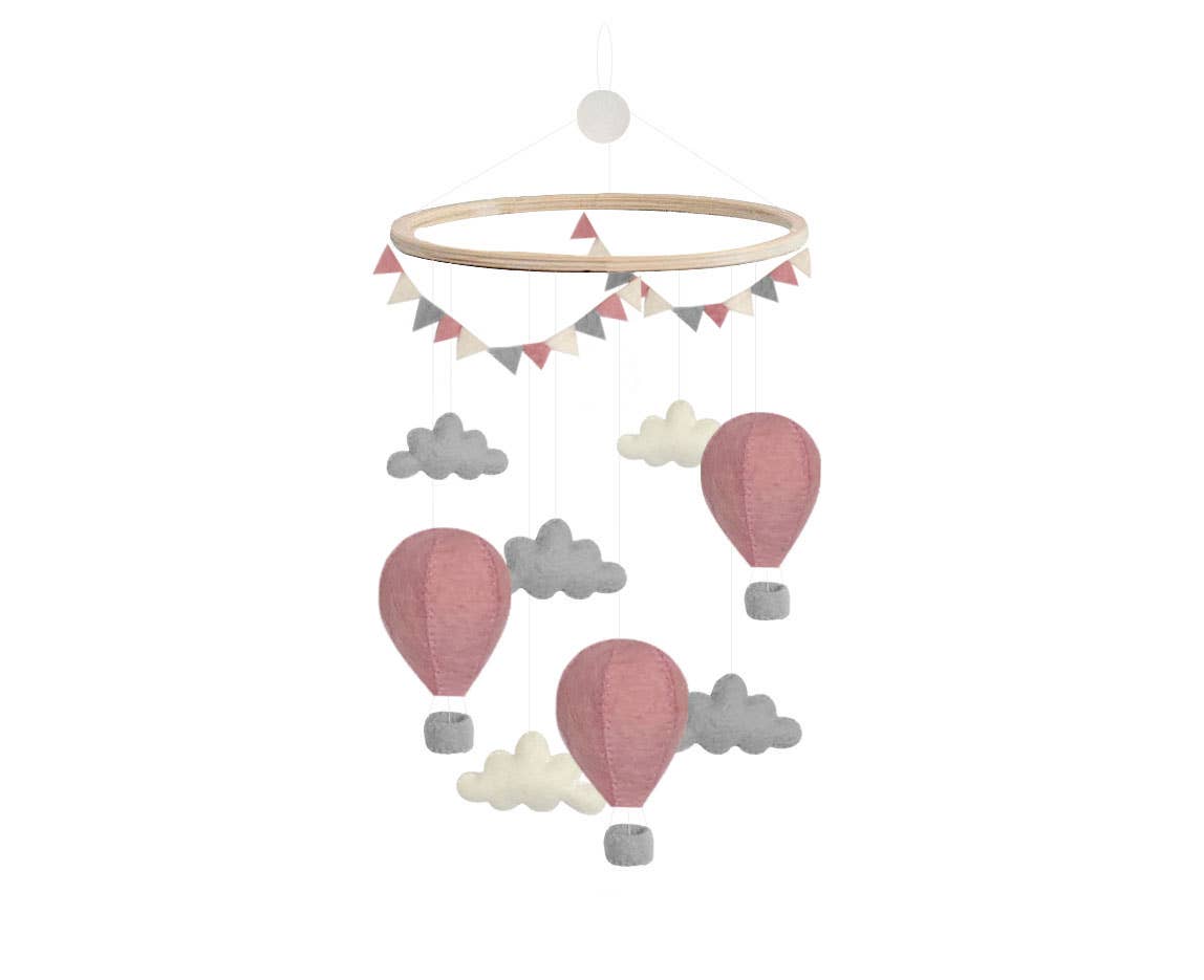 Mobile, Ariballoons, Pink