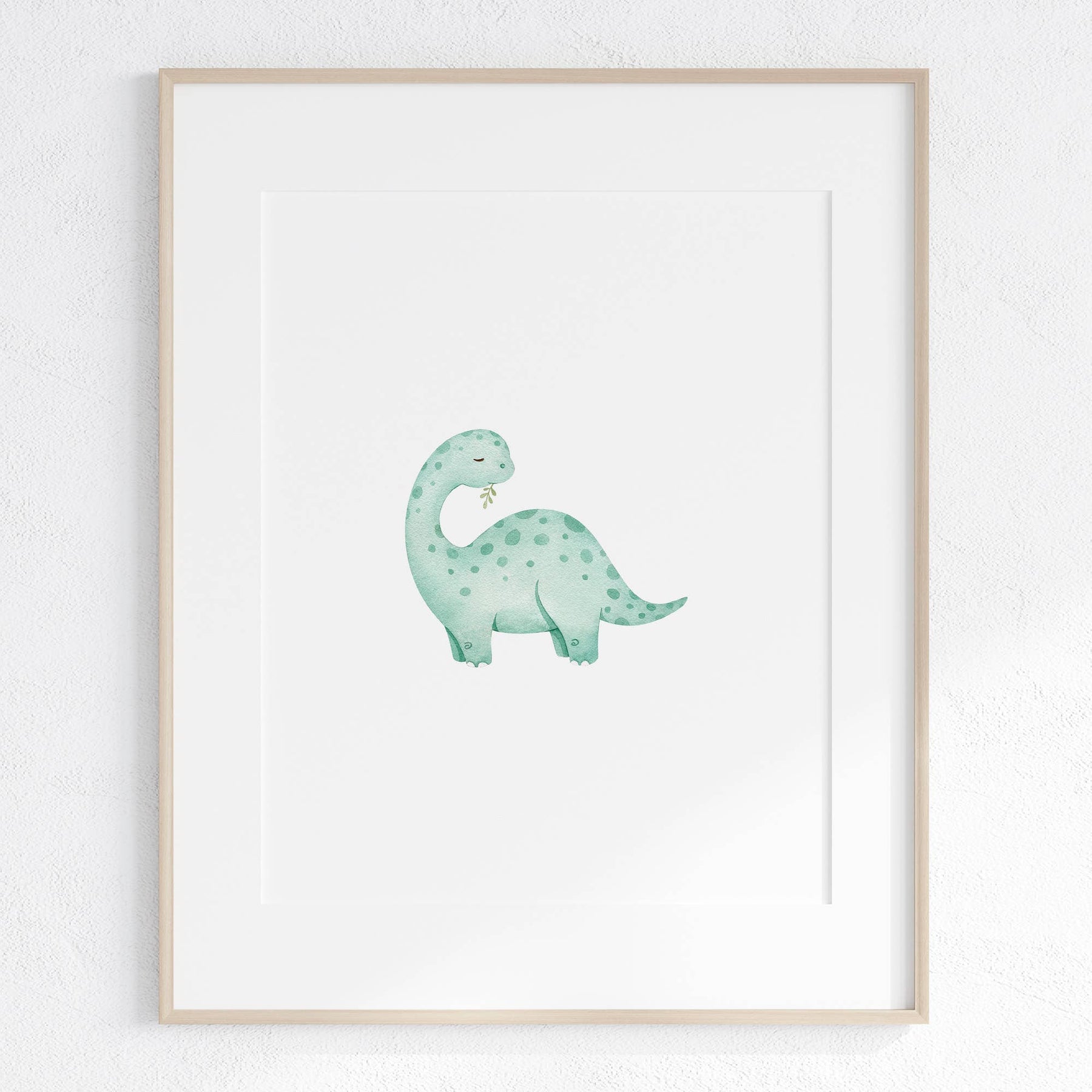 Watercolour Dinosaurs Set of 3 Prints (unframed): A4