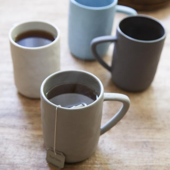 Be Home Stoneware Mug Sterling Grey