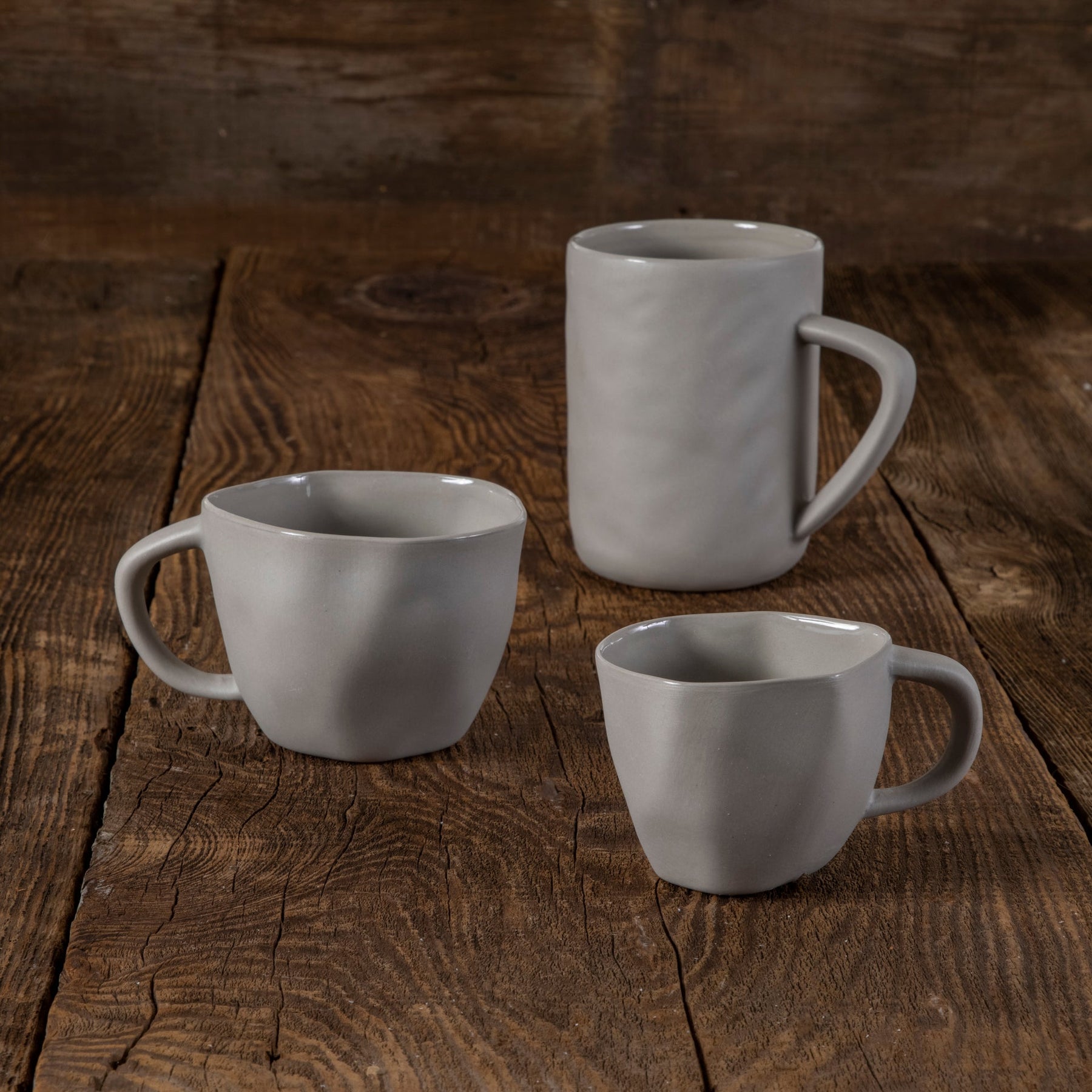 Be Home Stoneware Mug Sterling Grey