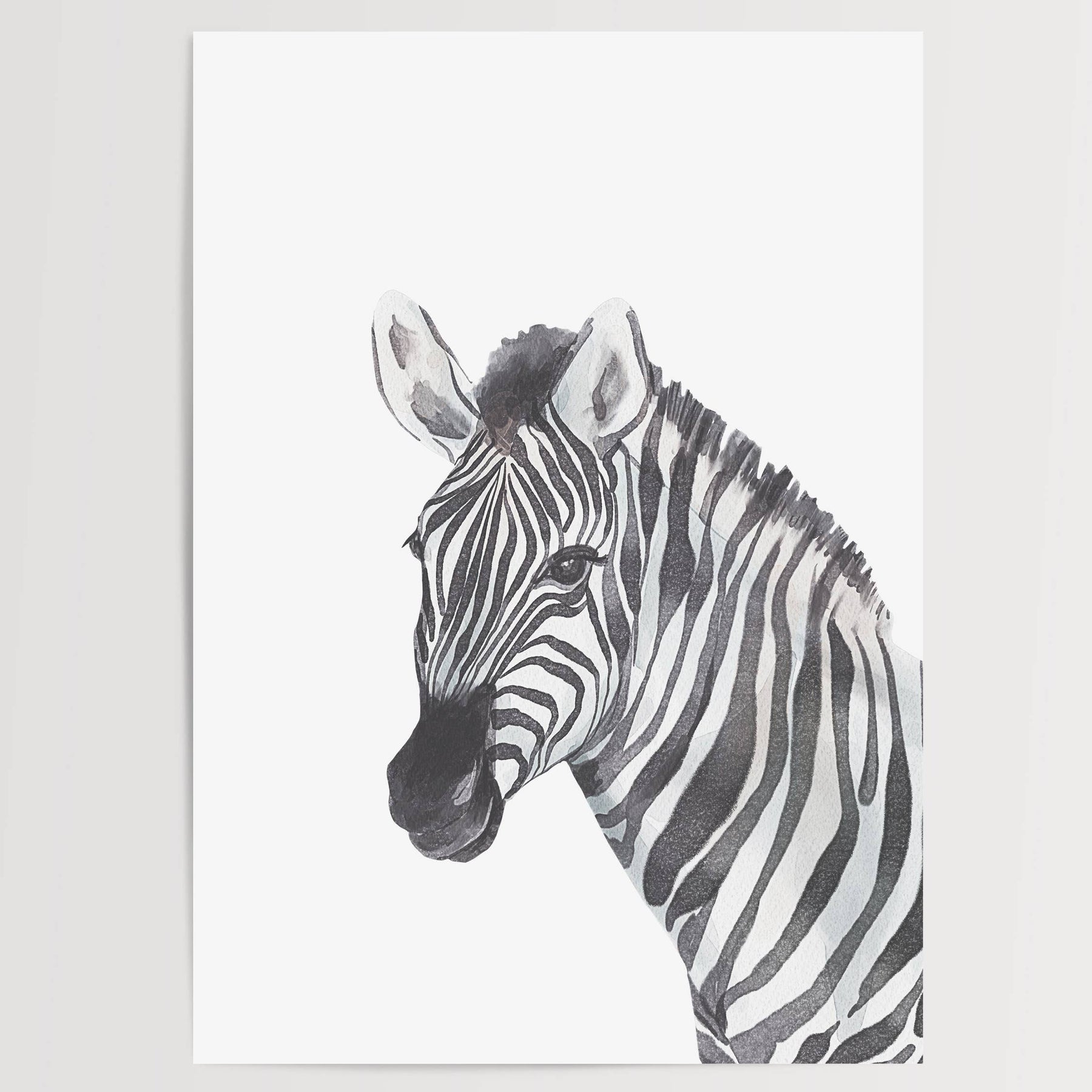 Safari Animals Set of 3 Wall Art Prints (unframed): A4