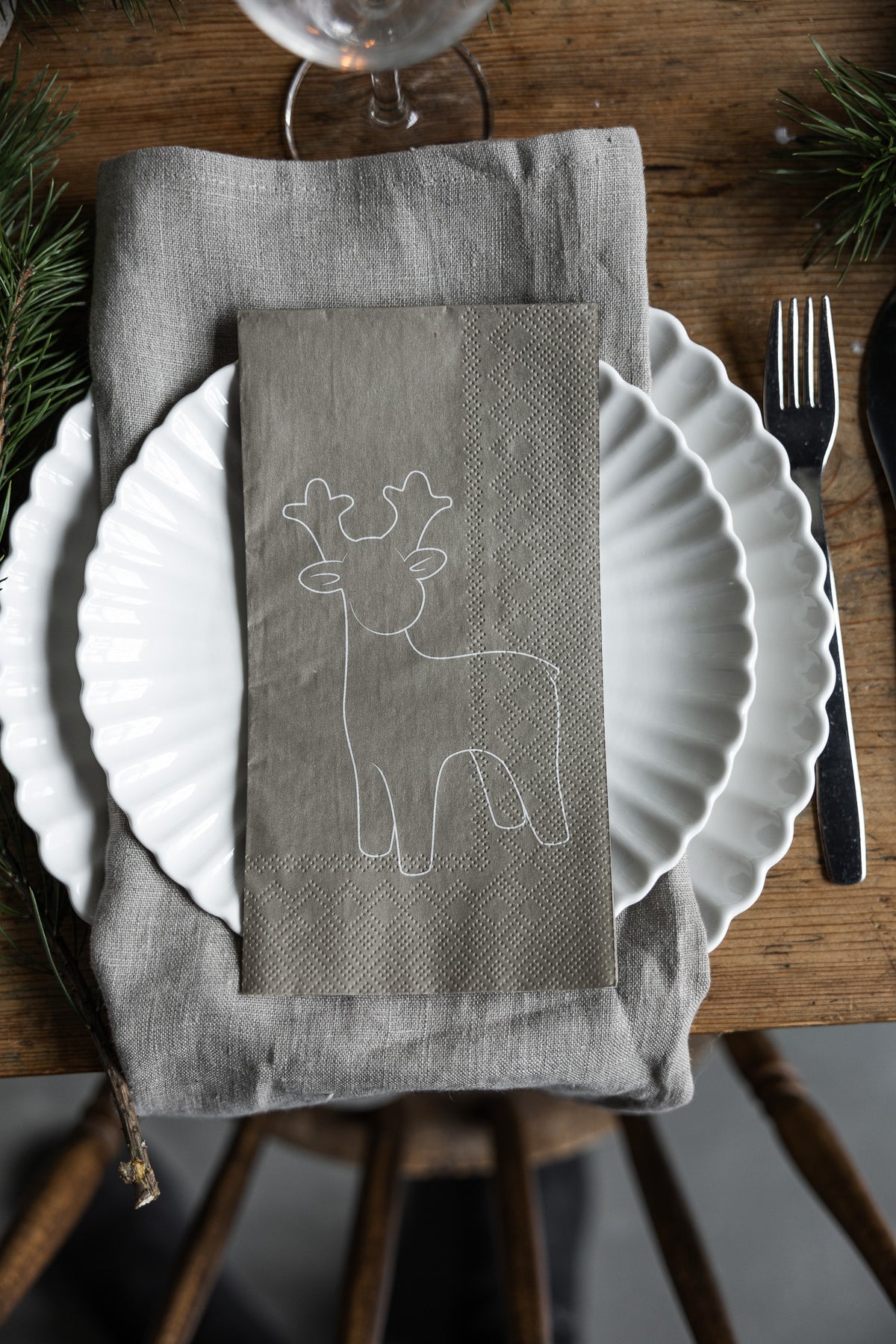 Sten Greige Napkin