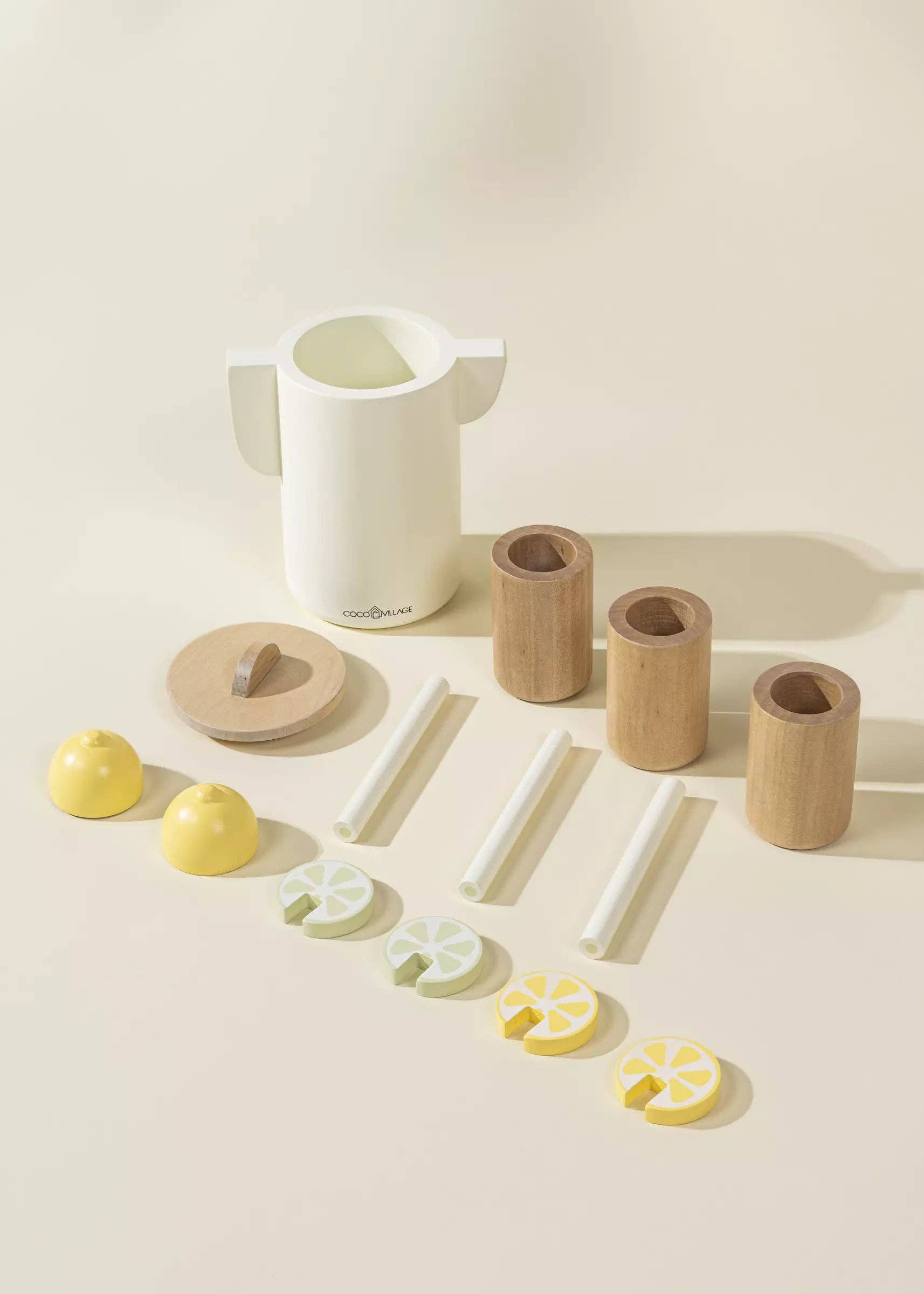 Wooden Lemonade Playset and Accessories