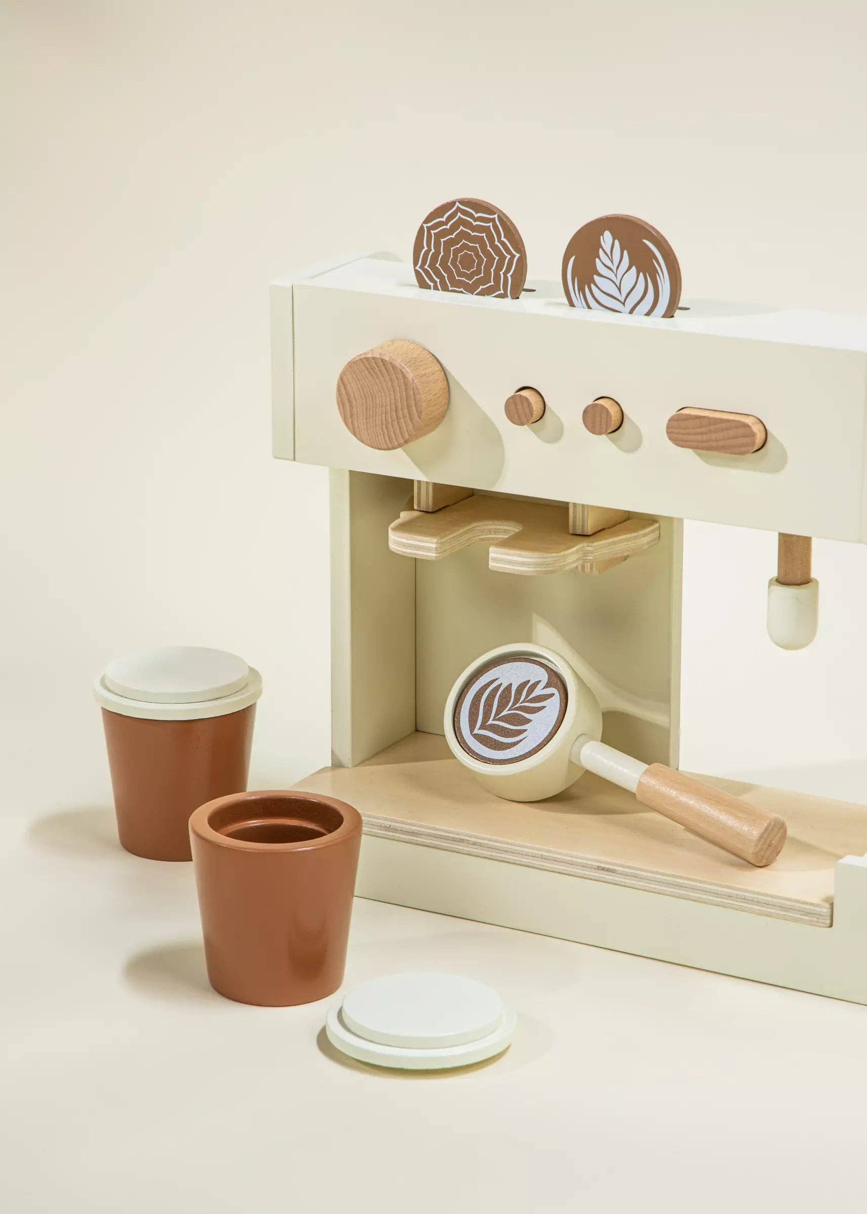 Wooden Coffee Shop Playset and Accessories