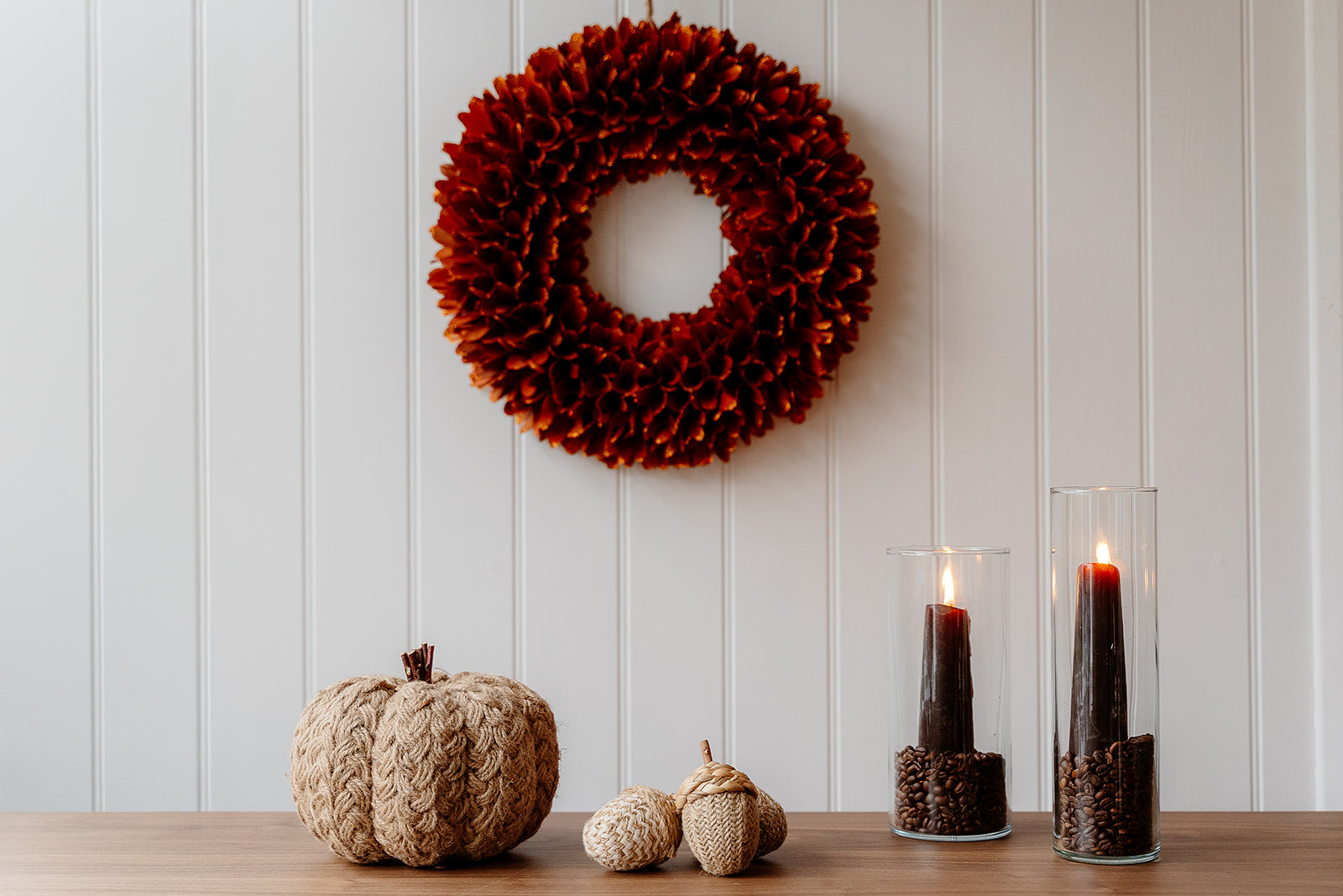 Brown Plait Pumpkin