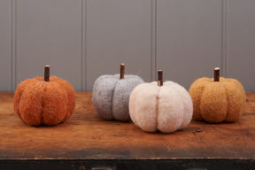 Felt Pumpkins Set of 4