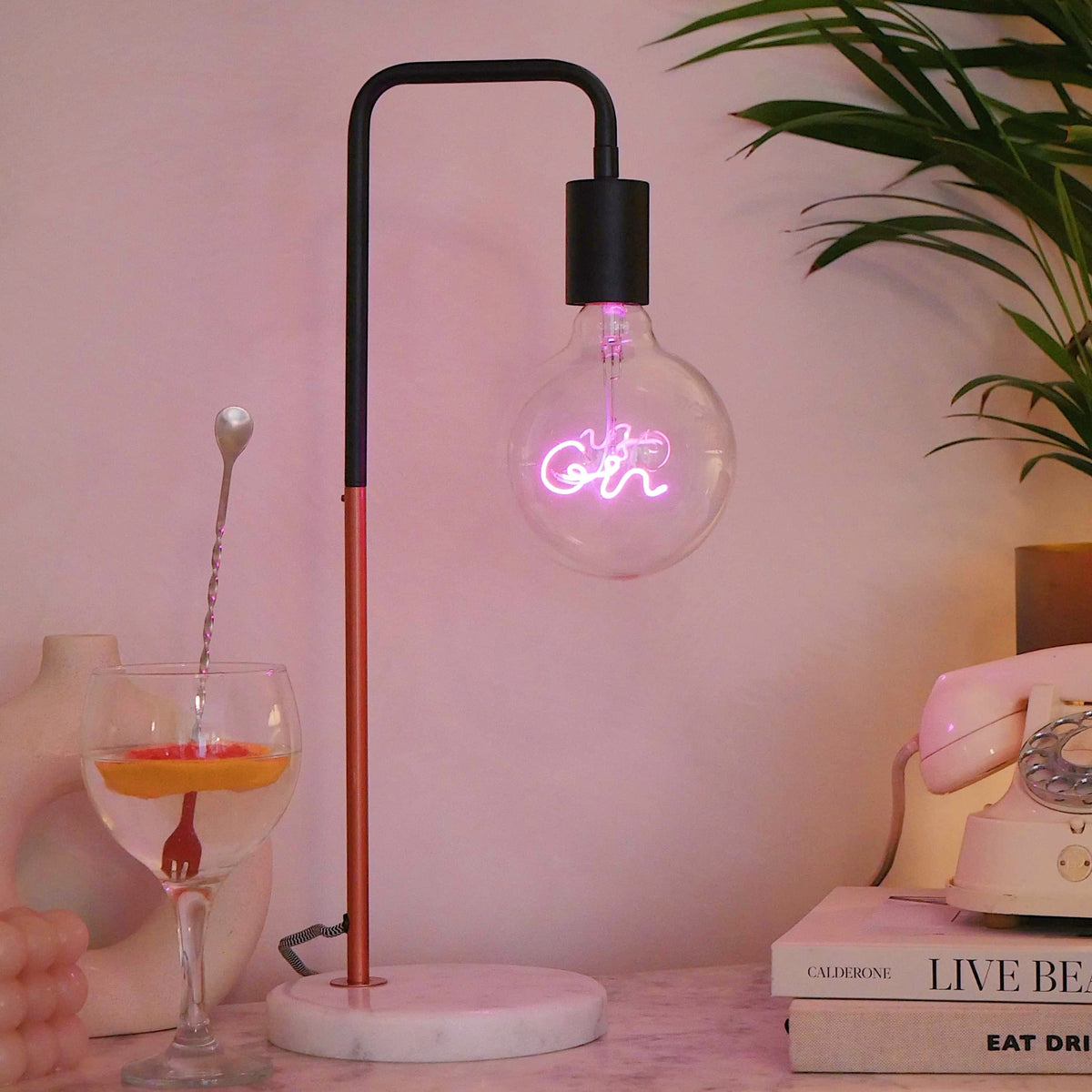 Pink Gin Bulb Screw Up