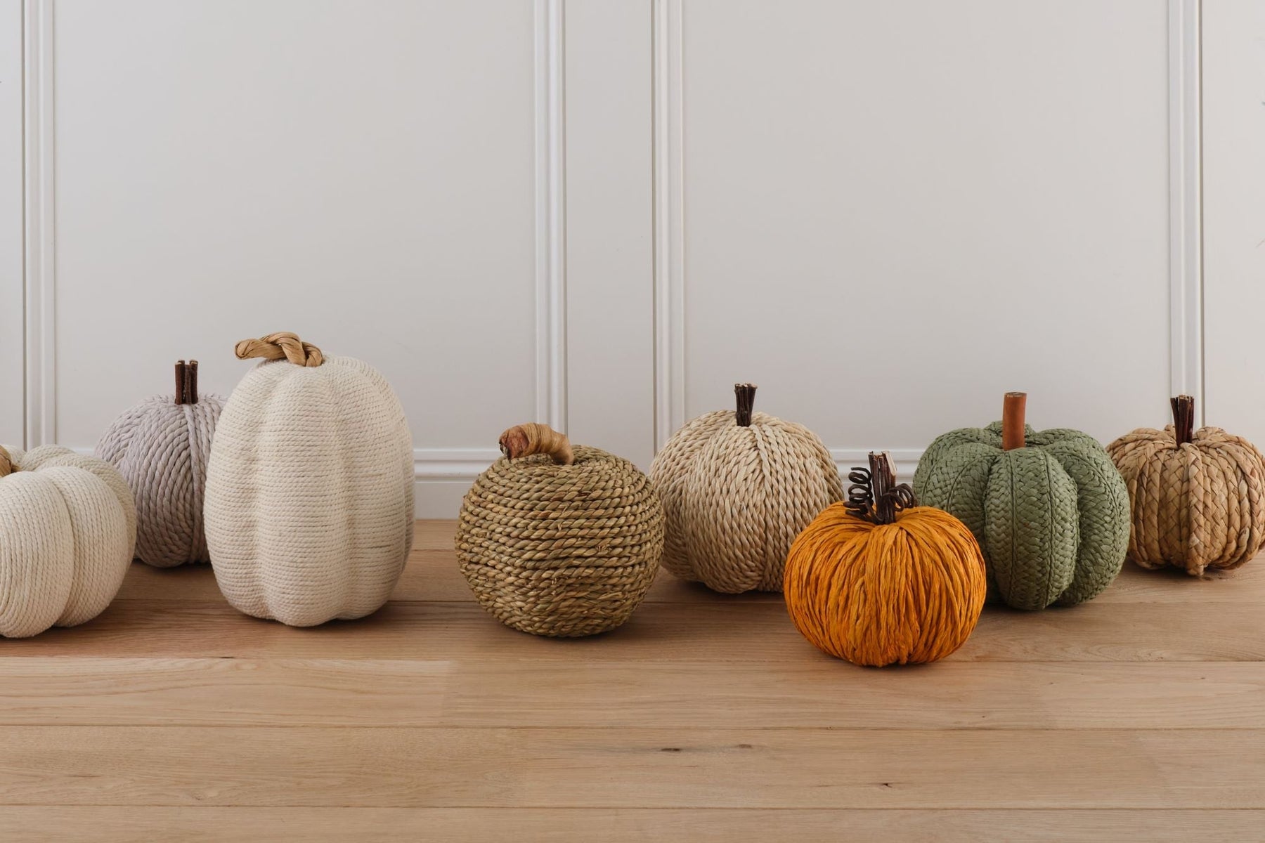 Natural Light Blush Grey Pumpkin