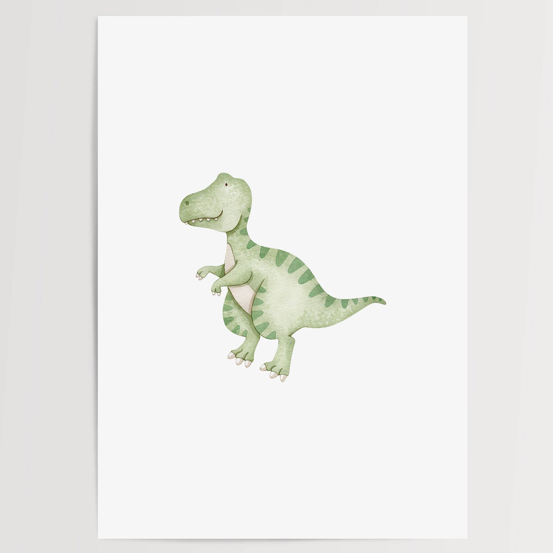 Watercolour Dinosaurs Set of 3 Prints (unframed): A4