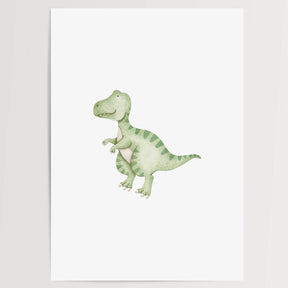 Watercolour Dinosaurs Set of 3 Prints (unframed): A4