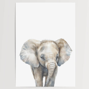 Baby Safari Animals Set of 3 Wall Art Prints (unframed): A4