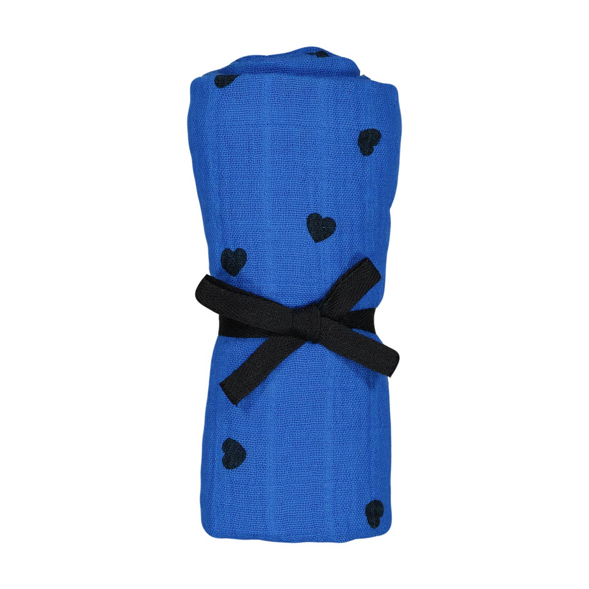 BIANCA SWADDLE HEART GREEK BLUE: GREEK BLUE / HEART