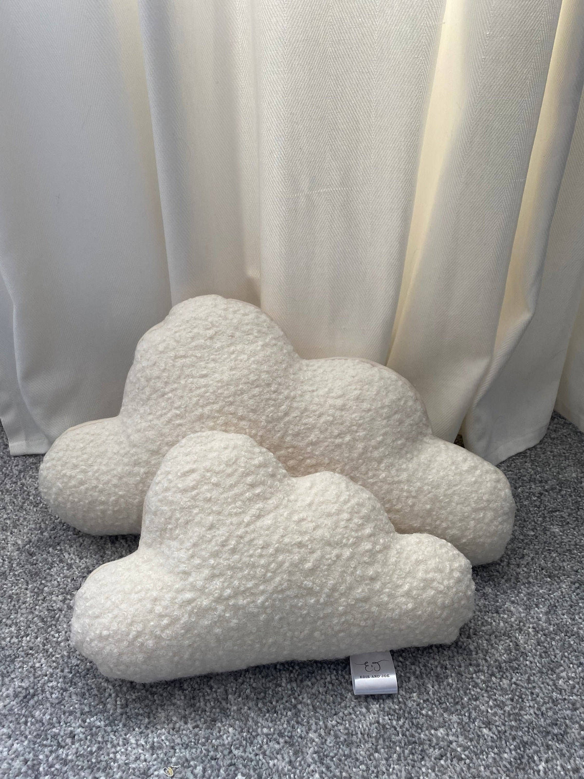 Boucle Cloud Cushion Set Nursery Decor