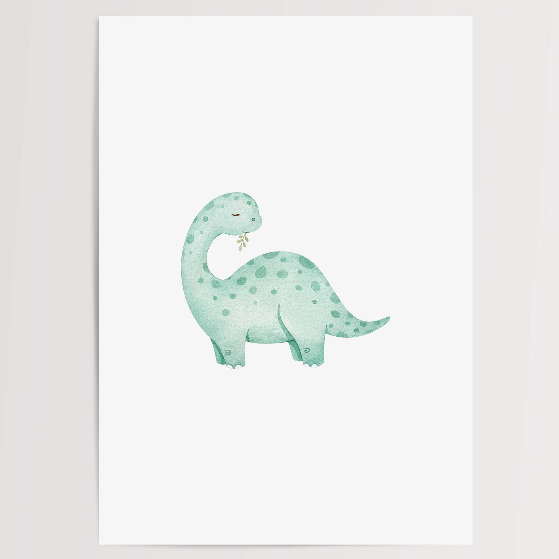 Watercolour Dinosaurs Set of 3 Prints (unframed): A4