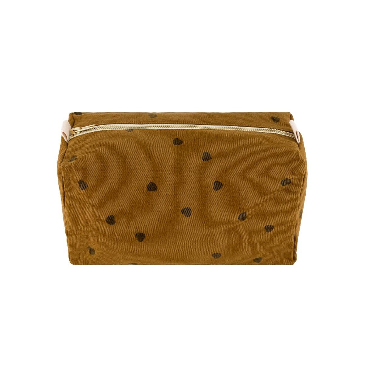 VIC TOILETRY BAG HEART CUMIN