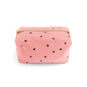 VIC TOILETRY BAG HEART STRAWBERRY