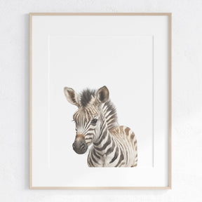 Baby Safari Animals Set of 3 Wall Art Prints (unframed): A4