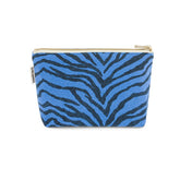 POUCH SOFIA ZEBROU GREEK BLUE