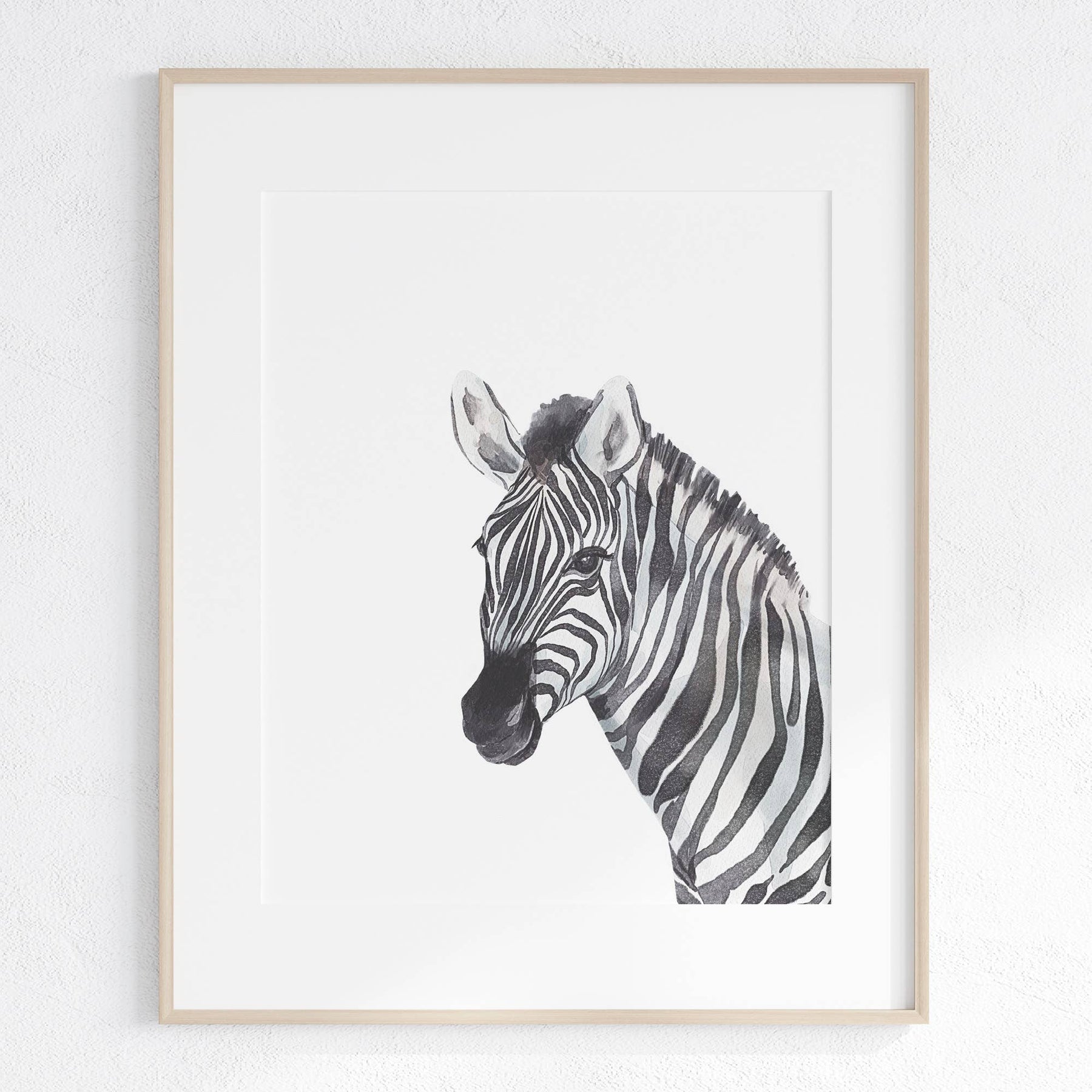 Safari Animals Set of 3 Wall Art Prints (unframed): A4