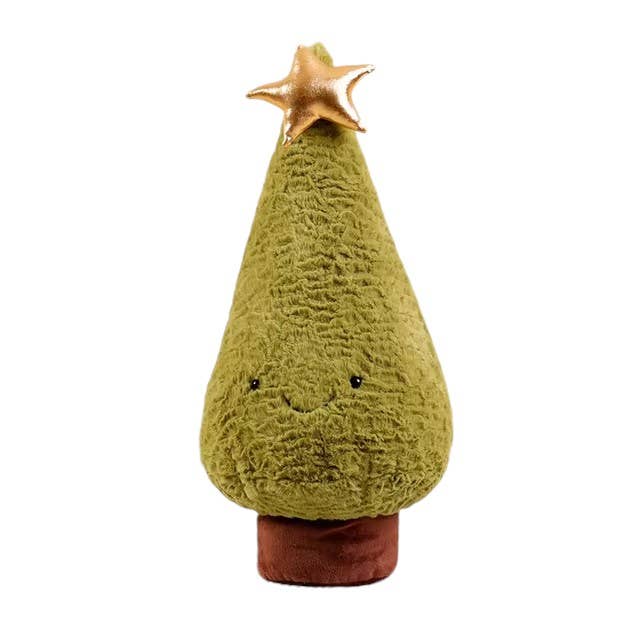 Simulation Christmas Tree & Moose Plush Toy: Tree / 30cm