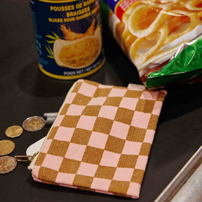 MARIE PURSE CHECKERBOARD STRAWBERRY