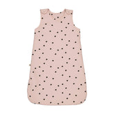 SARAH BABY SLEEPING BAG - HEART PINK: ROSE / CORE